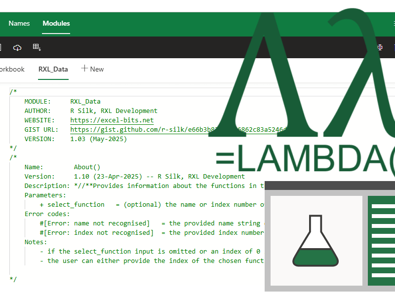 Data Analysis Tools (4) – Function&nbsp;Module